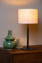 MAYA - Tafellamp - Ø 26 cm - 1xE27 - Beige