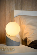 LEN - Lampe de table - Ø 10 cm - 1xG9 - Gris