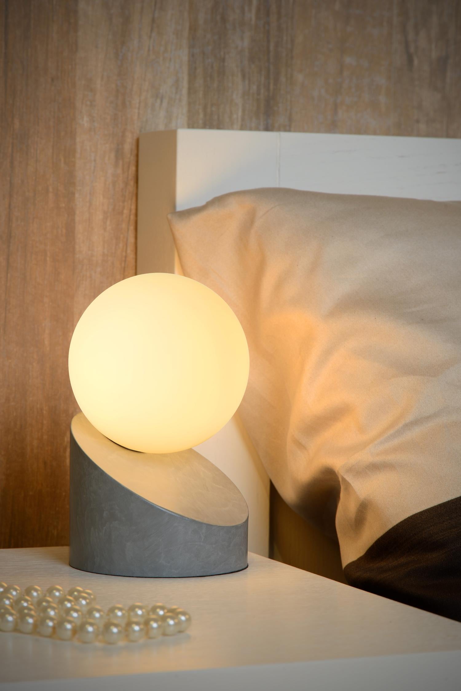 LEN - Lampe de table - Ø 10 cm - 1xG9 - Gris