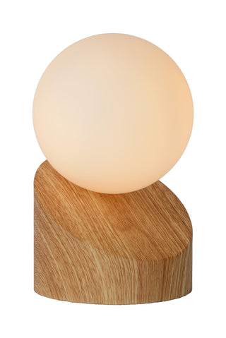 LEN - Tafellamp - Ø 10 cm - 1xG9 - Lichte houtlook