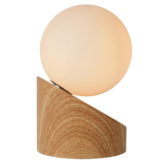 LEN - Tafellamp - Ø 10 cm - 1xG9 - Lichte houtlook
