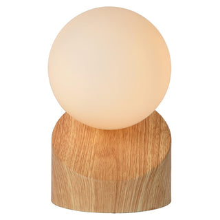 LEN - Tafellamp - Ø 10 cm - 1xG9 - Lichte houtlook