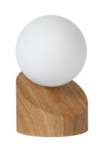 LEN - Tafellamp - Ø 10 cm - 1xG9 - Lichte houtlook