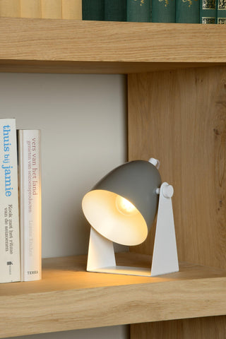 CHAGO - Lampe de table - 1xE14 - Gris