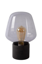 BECKY - Lampe de table - Ø 20 cm - 1xE27 - Fumé