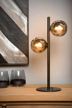 TYCHO - Lampe de table - 2xG9 - Noir