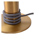 MARIT - Tafellamp - 1xE27 - Mat Goud / Messing