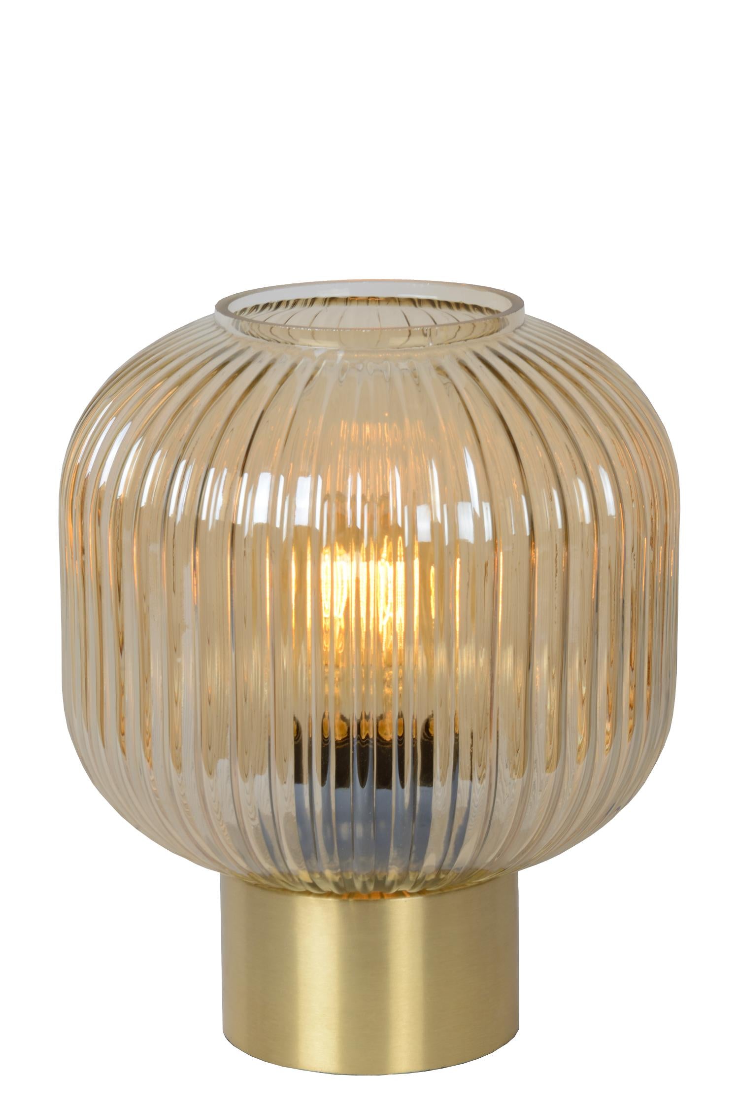 MALOTO - Lampe de table - Ø 20 cm - 1xE27 - Ambre