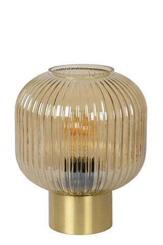 MALOTO - Lampe de table - Ø 20 cm - 1xE27 - Ambre