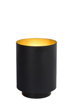 SUZY - Lampe de table - Ø 12 cm - 1xE14 - Noir