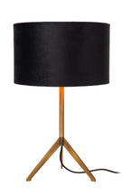 TONDO - Lampe de table - Ø 30 cm - 1xE27 - Or mat / Laiton