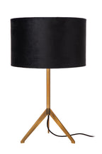 TONDO - Lampe de table - Ø 30 cm - 1xE27 - Or mat / Laiton