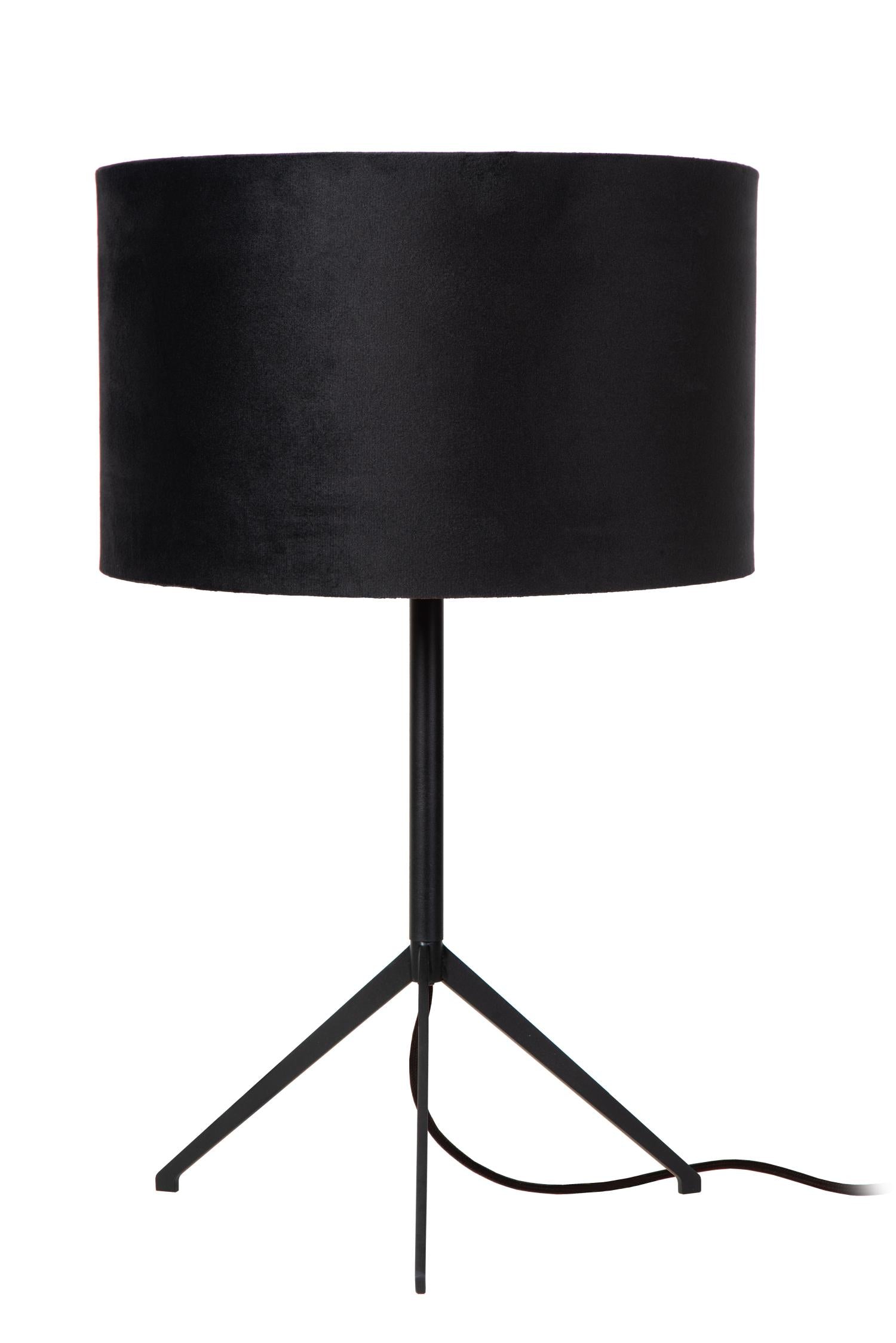TONDO - Tafellamp - Ø 30 cm - 1xE27 - Zwart