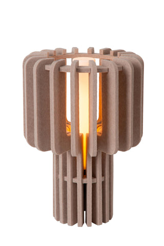 ROLLO - Lampe de table - 1xE27 - Taupe
