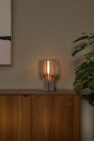 ROLLO - Lampe de table - 1xE27 - Taupe
