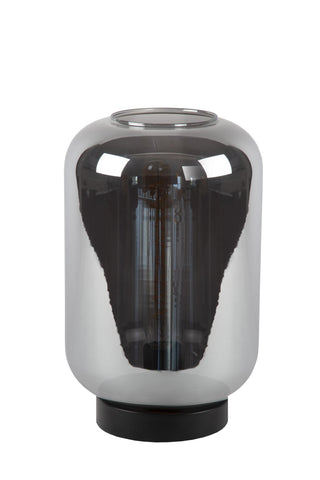 JOANET - Table lamp - Ø 22 cm - 1xE27 - Smoke