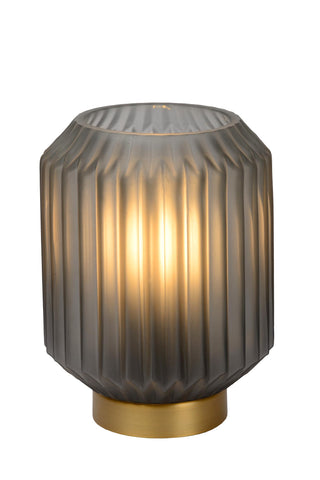 SUENO - Lampe de table - Ø 13 cm - 1xE14 - Gris