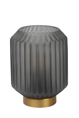 SUENO - Lampe de table - Ø 13 cm - 1xE14 - Gris