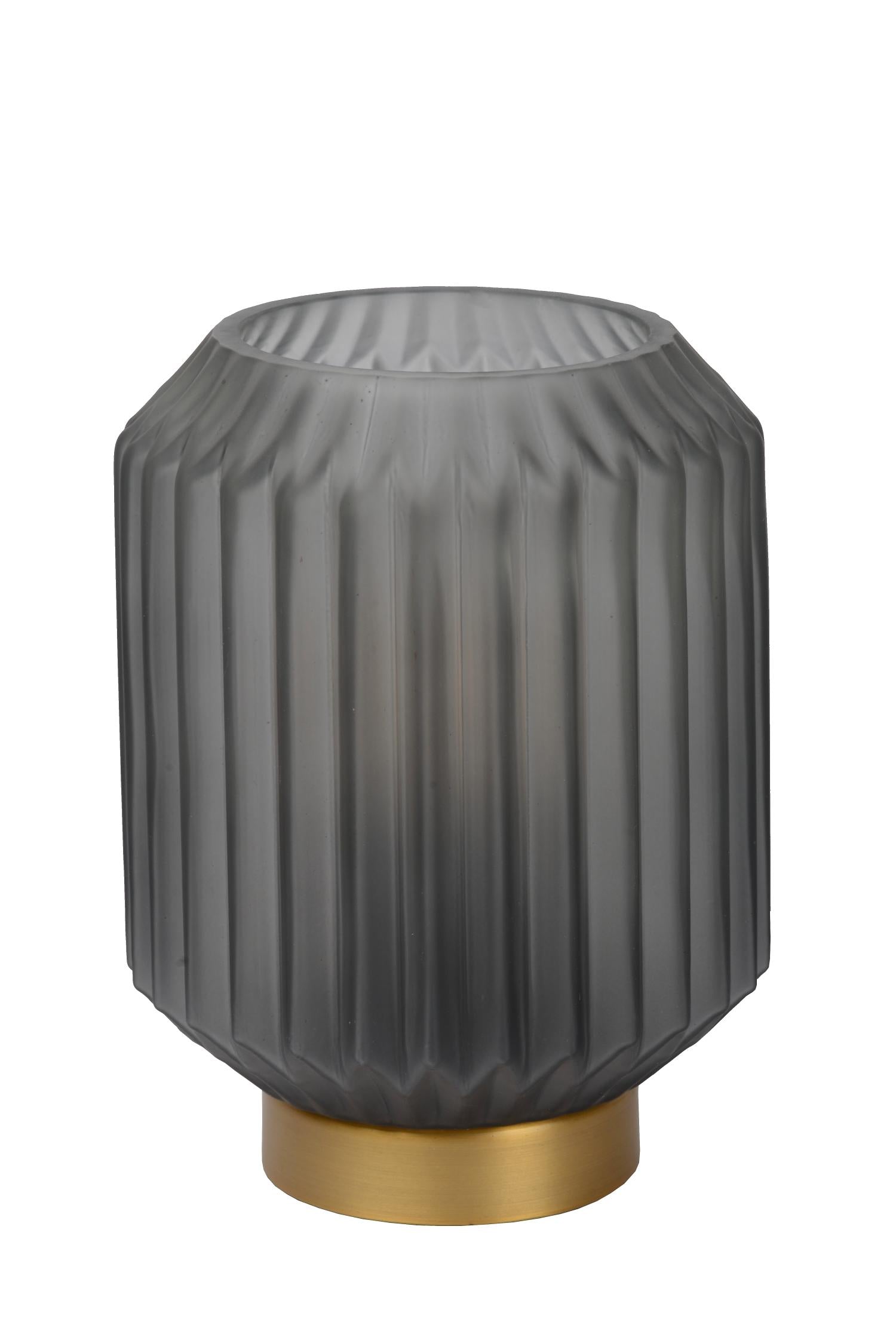 SUENO - Lampe de table - Ø 13 cm - 1xE14 - Gris