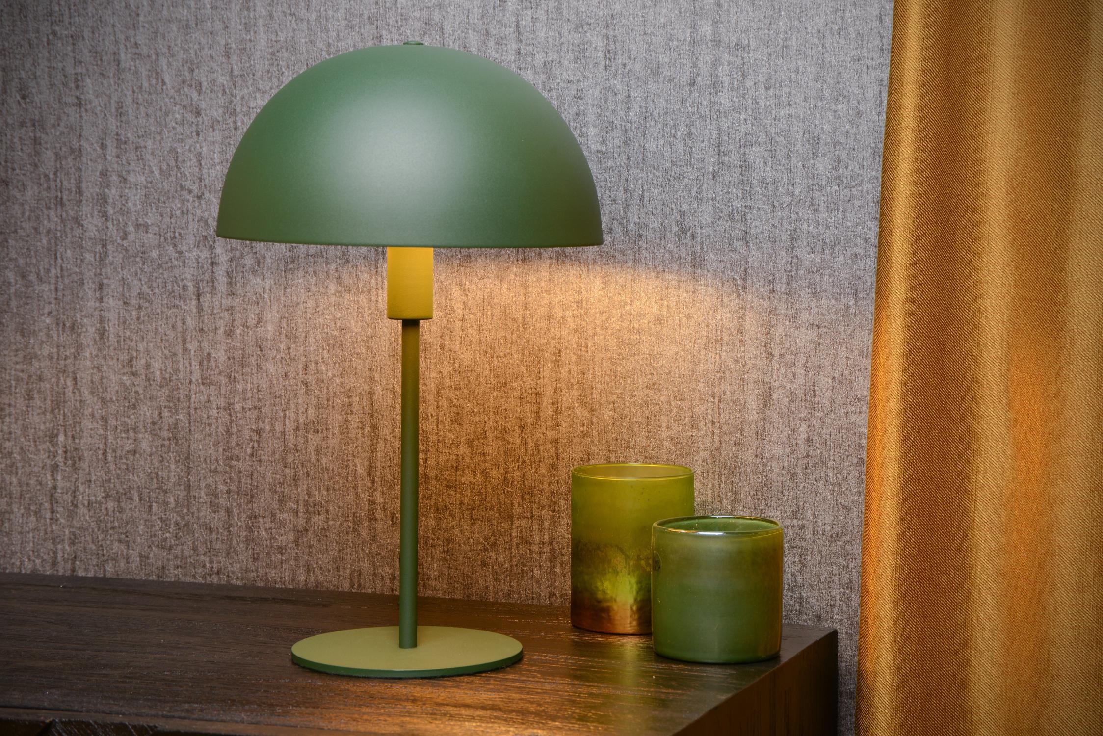SIEMON - Table lamp - Ø 25 cm - 1xE14 - Green