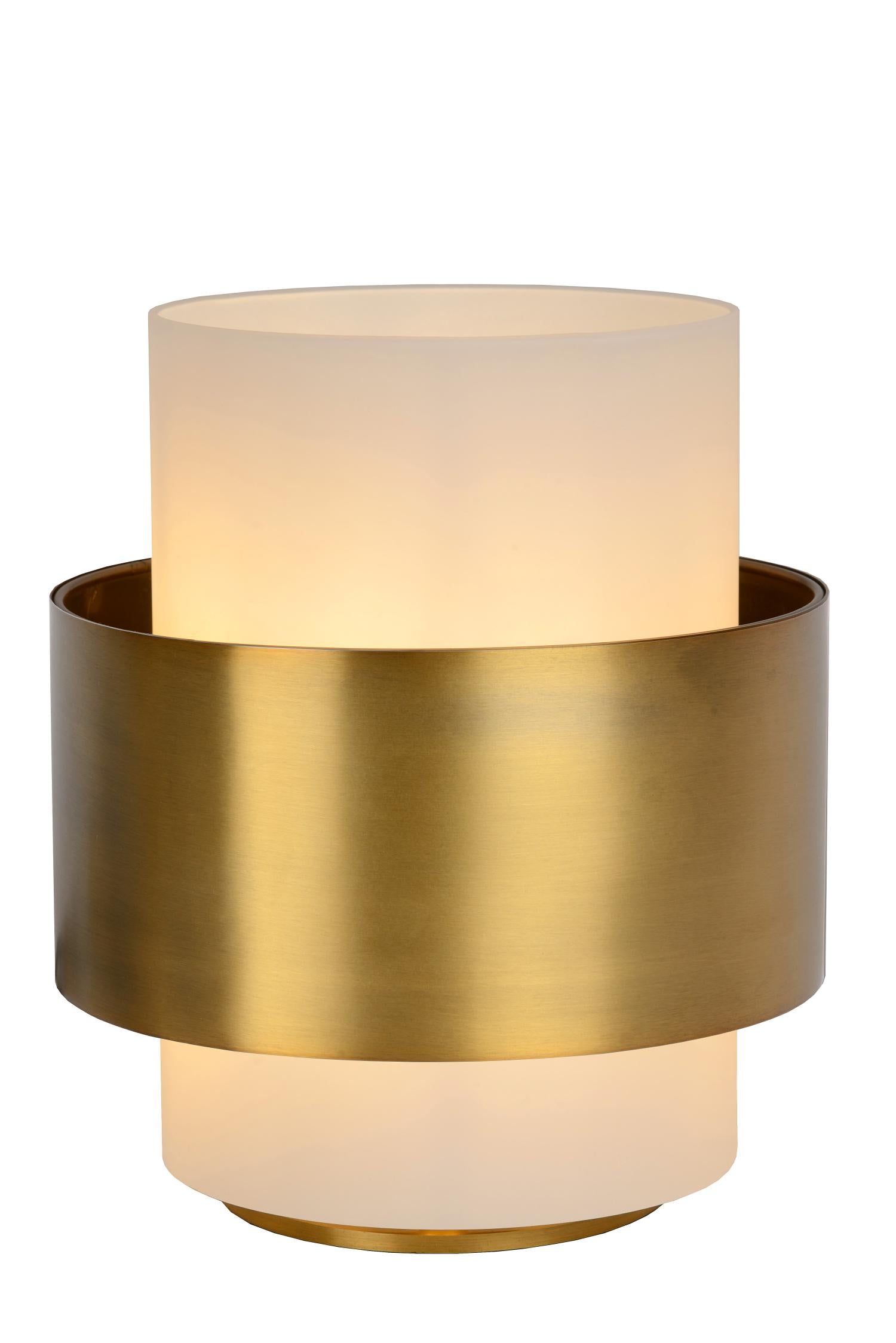 FIRMIN - Table lamp - Ø 20 cm - 1xE27 - Matt Gold / Brass