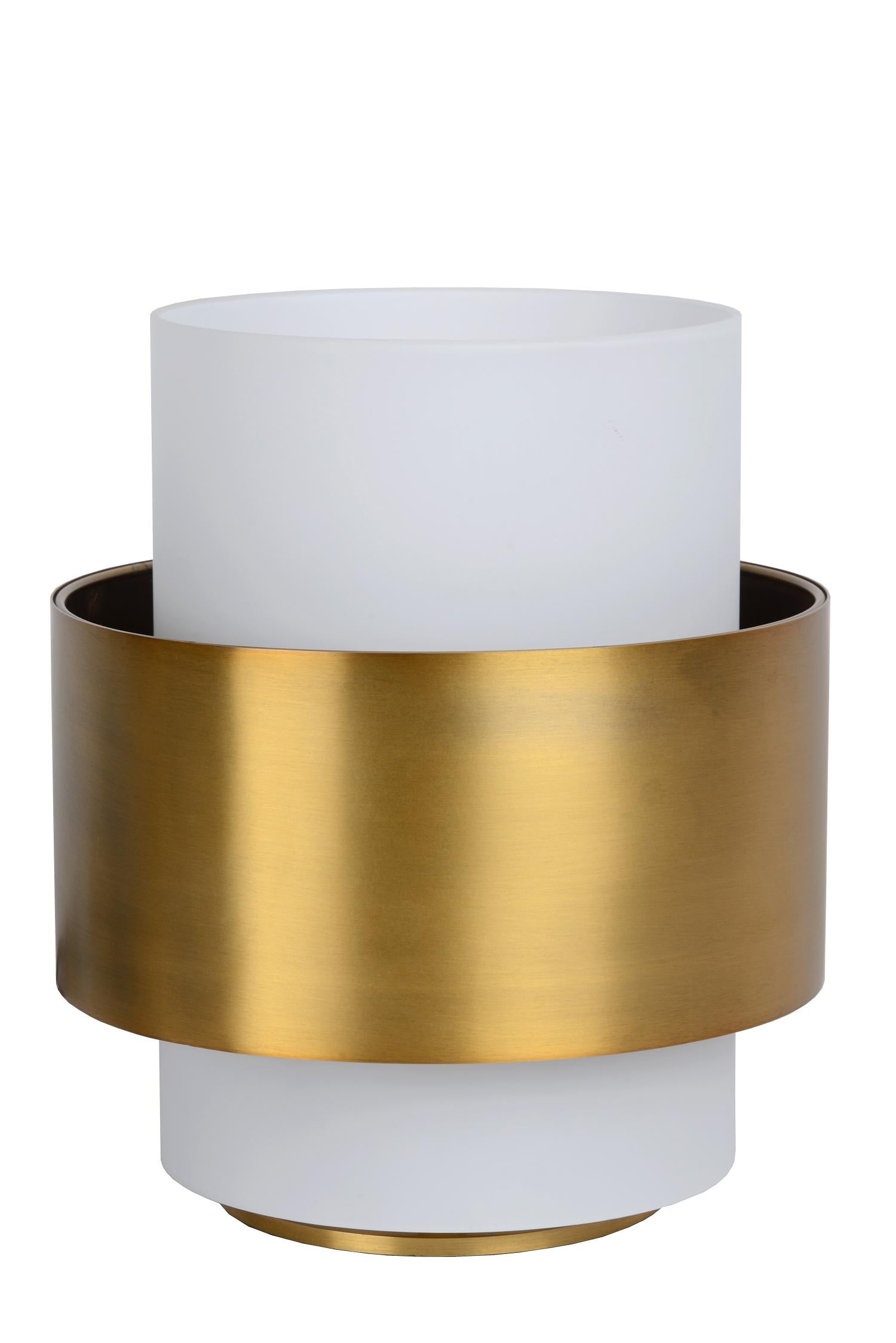 FIRMIN - Table lamp - Ø 20 cm - 1xE27 - Matt Gold / Brass