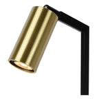 SYBIL - Bureaulamp - 1xGU10 - Zwart