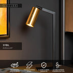 SYBIL - Bureaulamp - 1xGU10 - Zwart