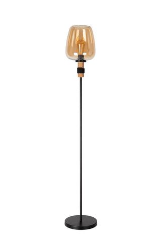 ILONA - Vloerlamp - Ø 34 cm - 1xE27 - Amber