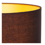 MAYA - Vloerlamp - Ø 45 cm - 1xE27 - Zwart