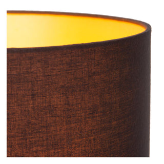 MAYA - Vloerlamp - Ø 45 cm - 1xE27 - Zwart