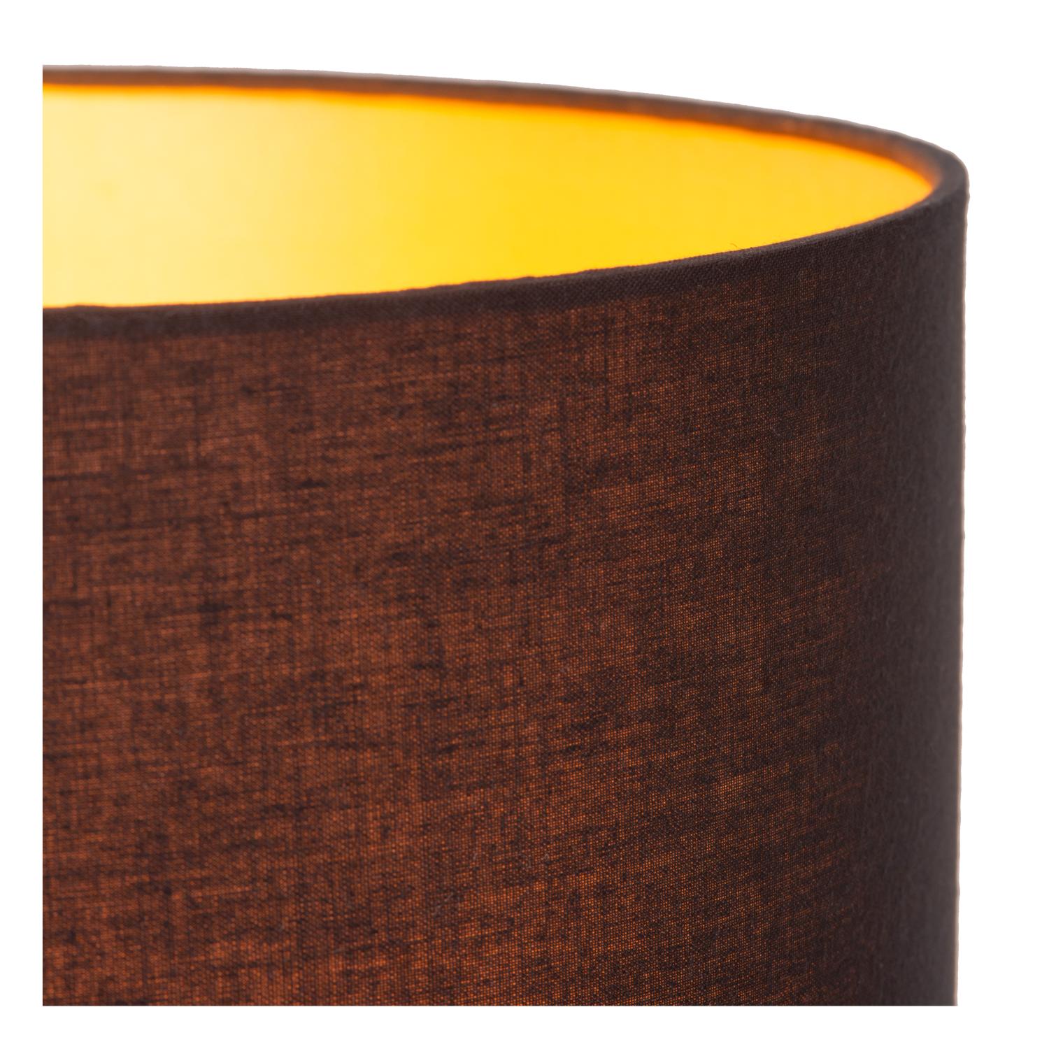 MAYA - Vloerlamp - Ø 45 cm - 1xE27 - Zwart