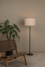 MAYA - Vloerlamp - Ø 45 cm - 1xE27 - Beige