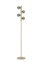 TYCHO - Vloerlamp - 4xG9 - Mat Goud / Messing