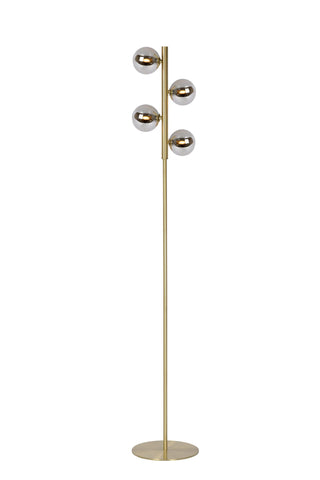 TYCHO - Vloerlamp - 4xG9 - Mat Goud / Messing