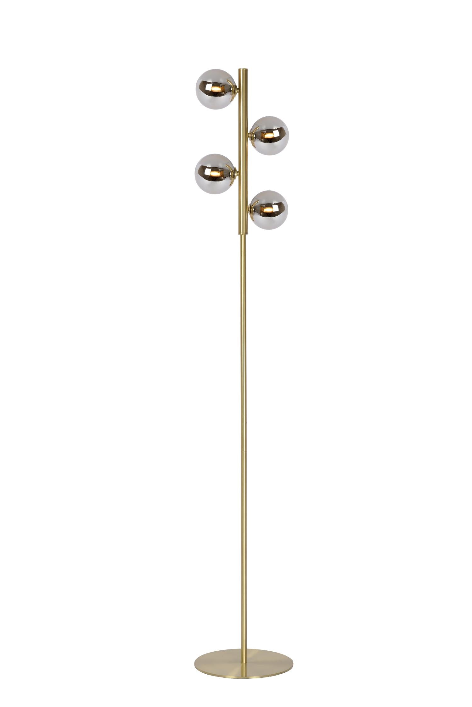 TYCHO - Vloerlamp - 4xG9 - Mat Goud / Messing