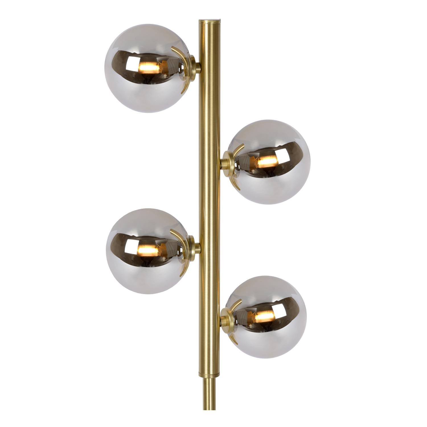 TYCHO - Vloerlamp - 4xG9 - Mat Goud / Messing