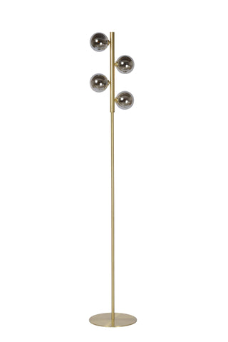 TYCHO - Vloerlamp - 4xG9 - Mat Goud / Messing