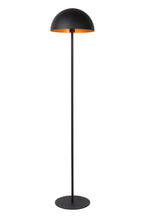 SIEMON - Lampadaire - Ø 35 cm - 1xE27 - Noir