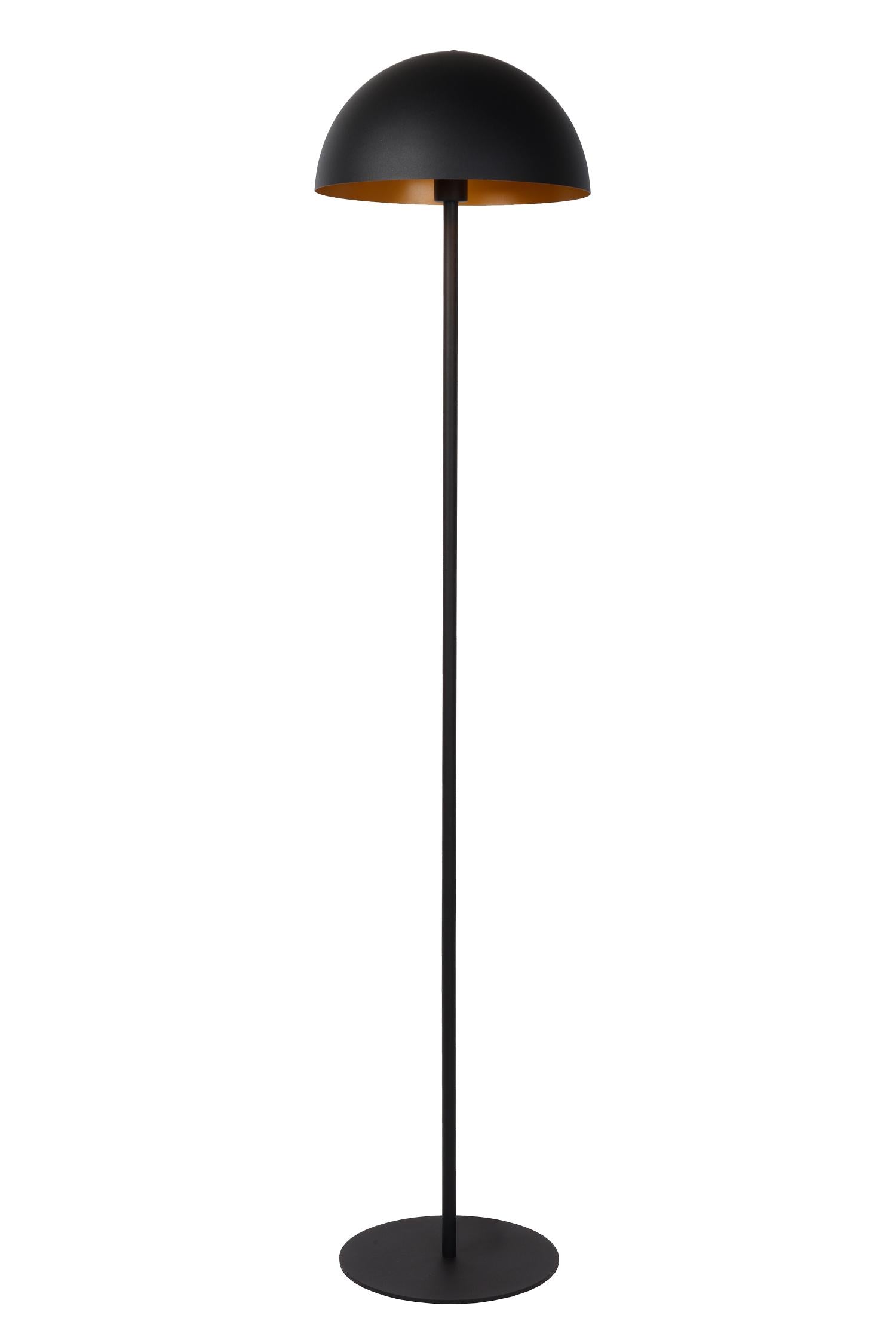 SIEMON - Floor lamp - Ø 35 cm - 1xE27 - Black
