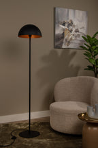 SIEMON - Lampadaire - Ø 35 cm - 1xE27 - Noir