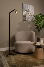 SYBIL - Leeslamp - 1xGU10 - Zwart