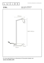 SYBIL - Leeslamp - 1xGU10 - Zwart
