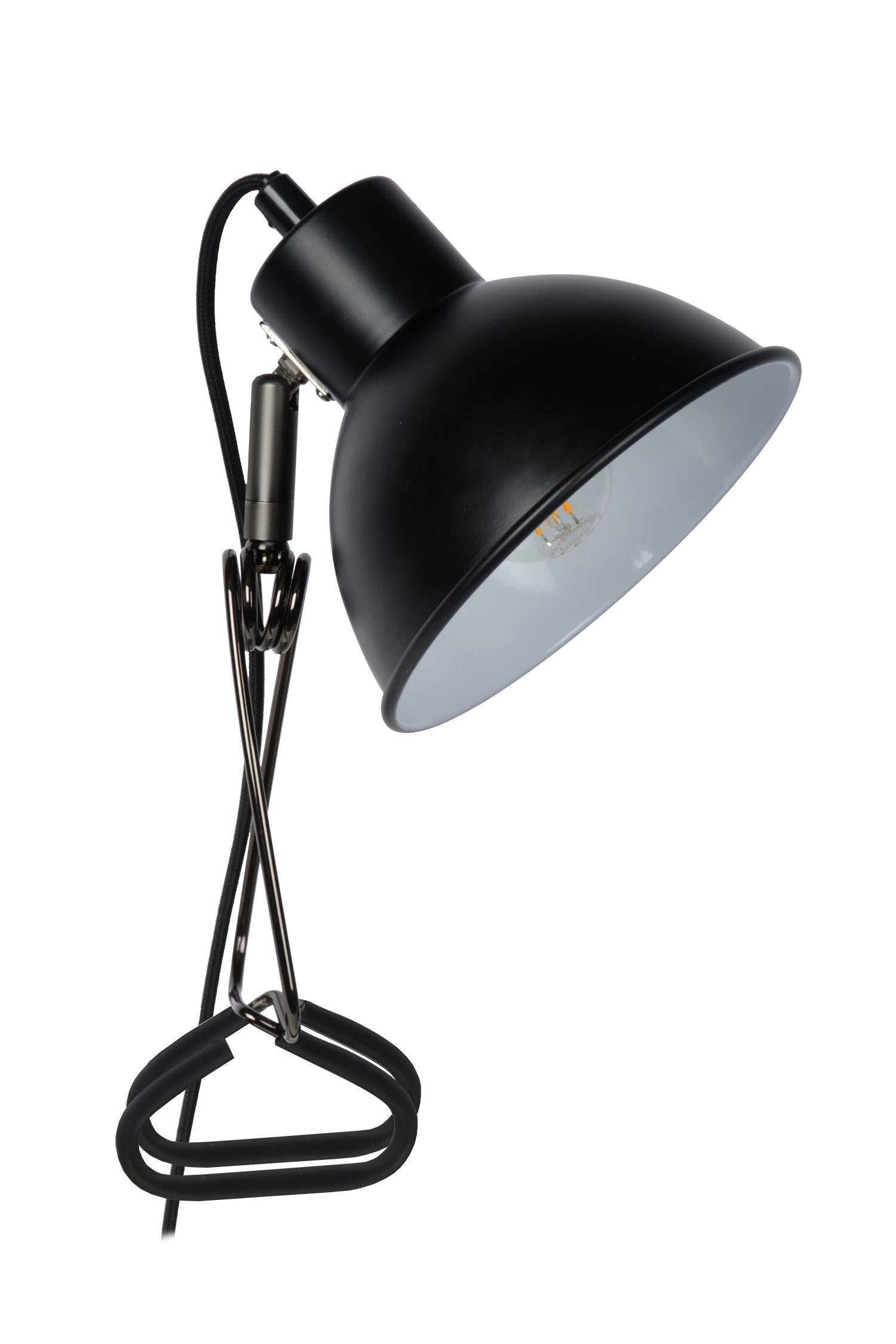 MOYS - Lampe à pince - 1xE27 - Noir