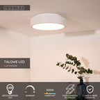 TALOWE LED - Ceiling light - Ø 30 cm - LED Dimmable - 1x20W 3000K - White