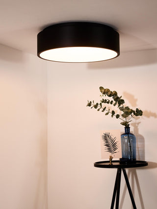 TALOWE LED - Plafonnier - Ø 45,5 cm - LED Var. - 1x30W 3000K - Noir