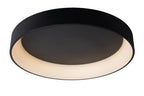 TALOWE LED - Plafonnier - Ø 80 cm - LED Var. - 1x80W 3000K - Noir