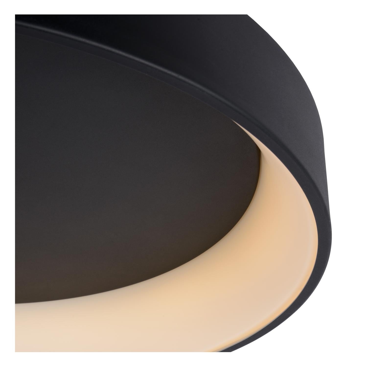 TALOWE LED - Plafonnier - Ø 80 cm - LED Var. - 1x80W 3000K - Noir