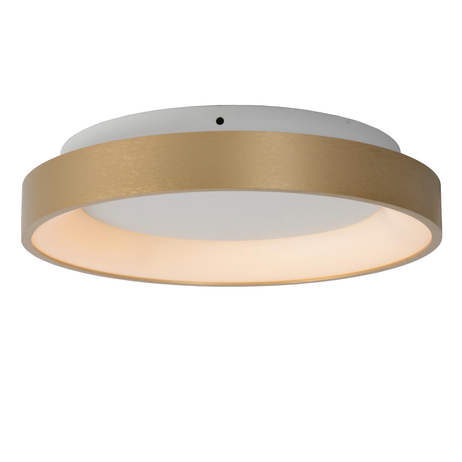 VIDAL - Ceiling light - Ø 28 cm - LED Dimmable - 1x20W 2700K - Matt Gold / Brass