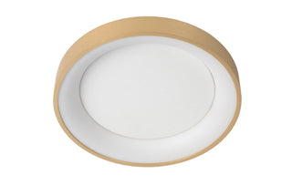 VIDAL - Ceiling light - Ø 28 cm - LED Dimmable - 1x20W 2700K - Matt Gold / Brass